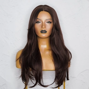 SELENE Dark Brown Lace Front Wig