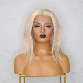 SELMA Blonde Human Hair Lace Front Wig