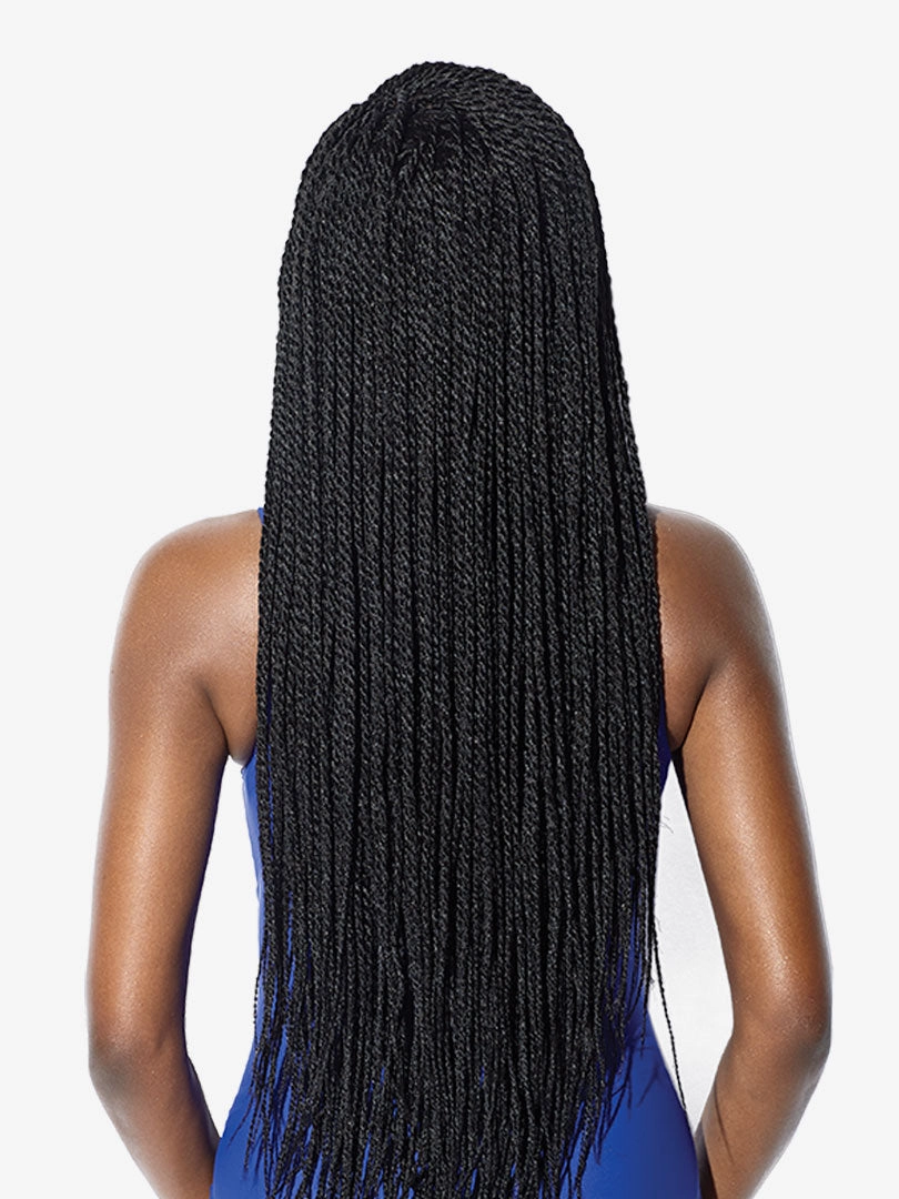 Sensationnel Cloud9 Ruwa 4x4 Swiss Braided Lace Front Wig - Senegal Twist 32 inches