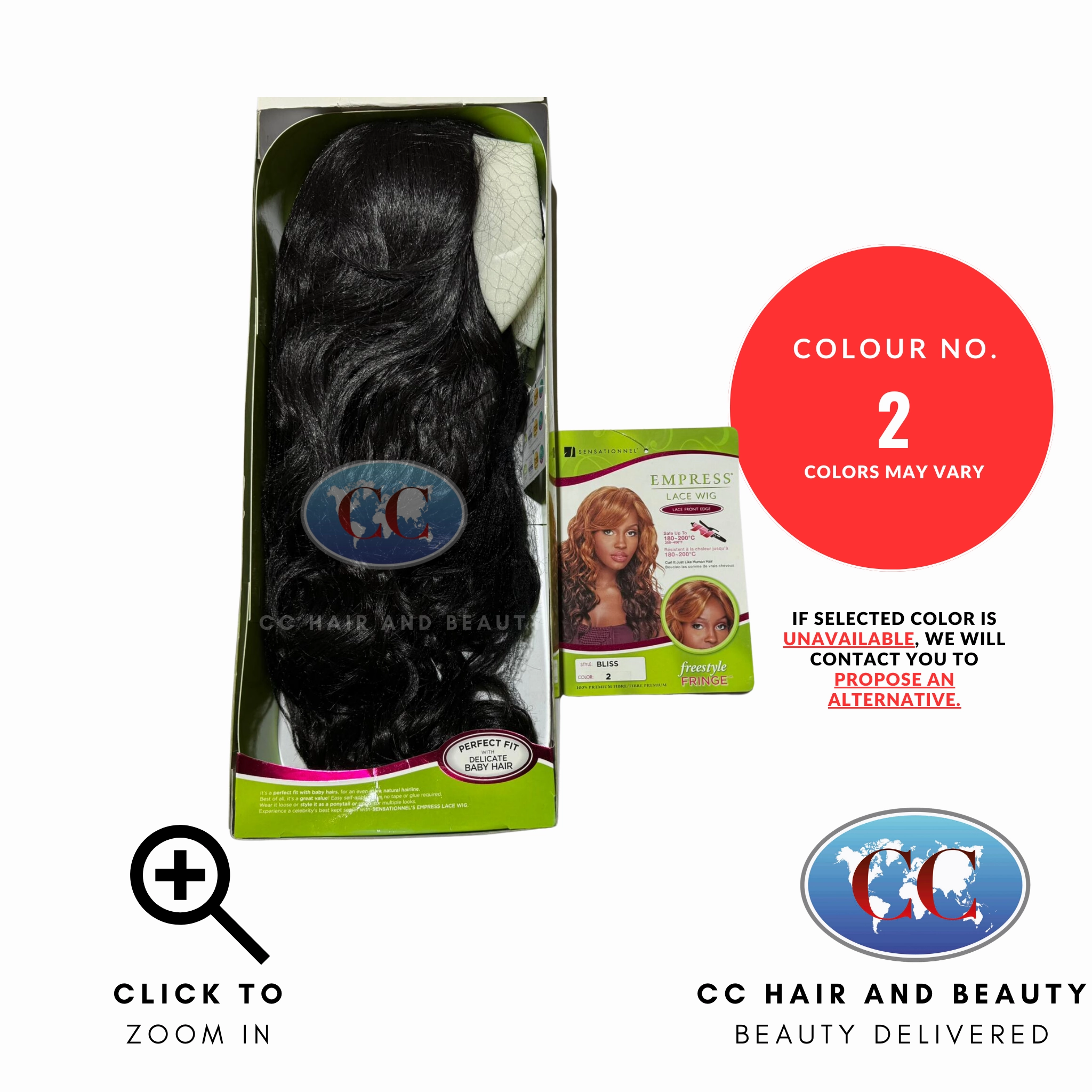 Sensationnel Empress Lace Front Wig - Bliss