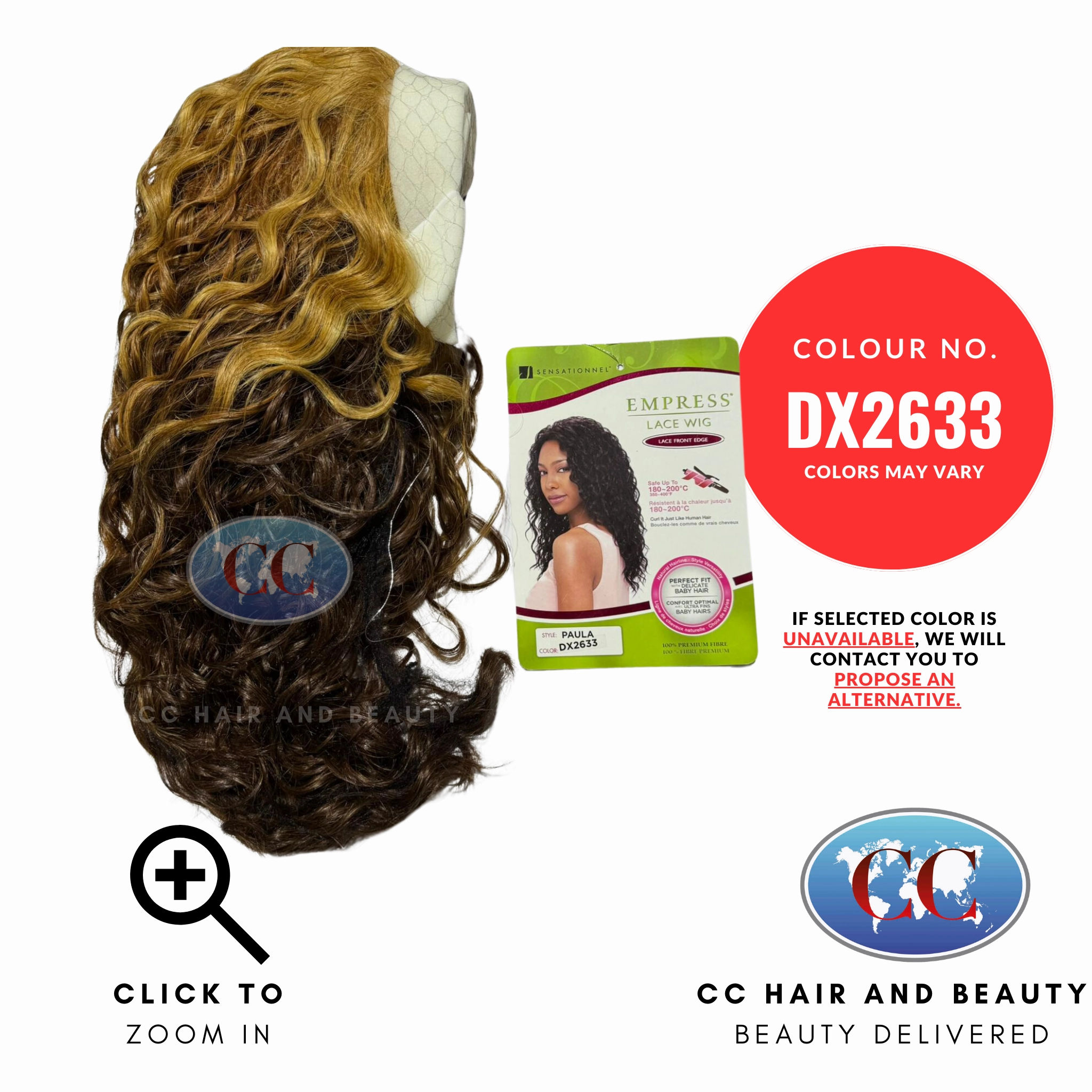 Sensationnel Empress Lace Wig - Paula