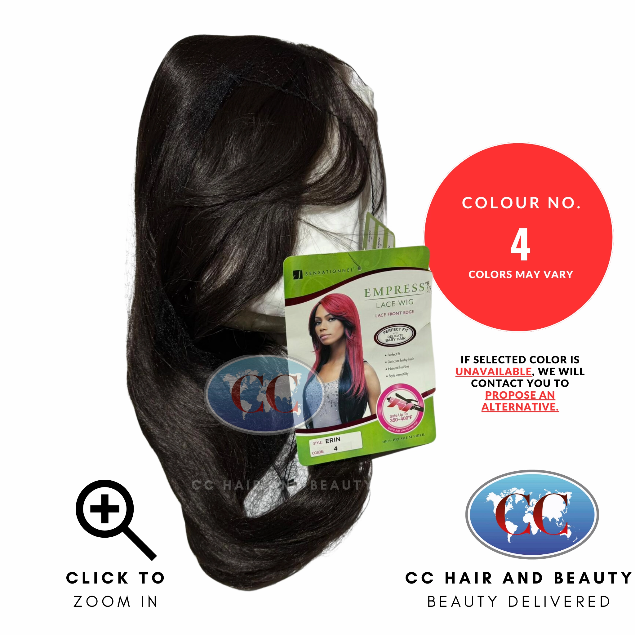 Sensationnel Synthetic Empress Lace Front Wig - Erin