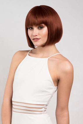 Short copper-red/ginger bob wig: Minnie
