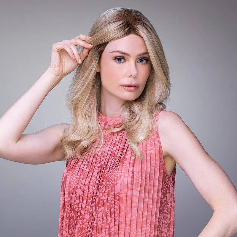 Sienna Lite Human Hair Mono/Hand-Tied Lace Front Smartlace Lite Wig By Jon Renau