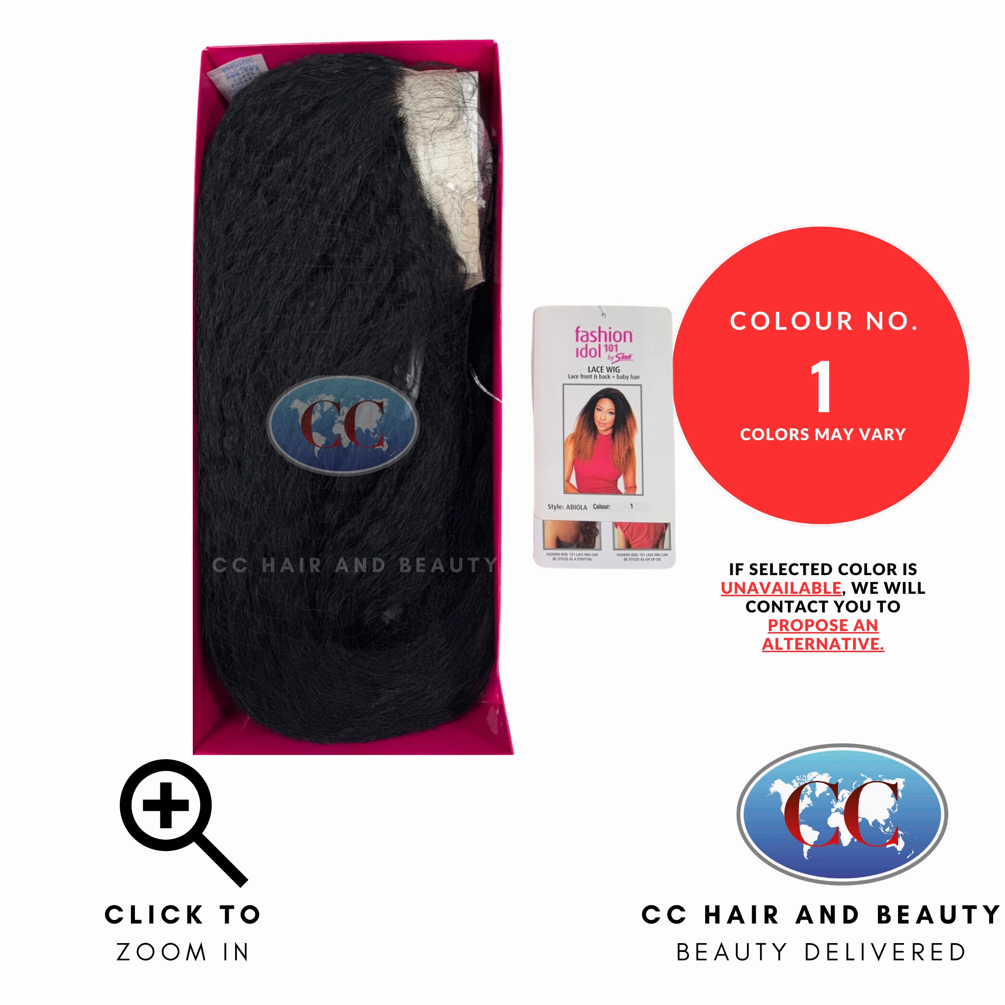Sleek Fashion Idol Synthetic Hair Premium Wig - Abiola Wig