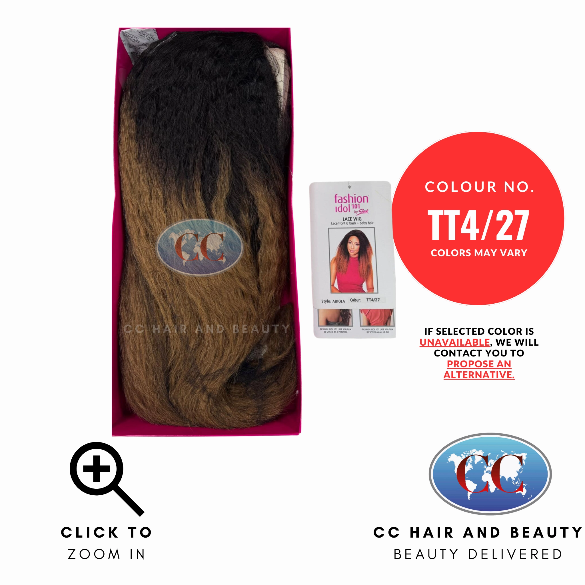 Sleek Fashion Idol Synthetic Hair Premium Wig - Abiola Wig