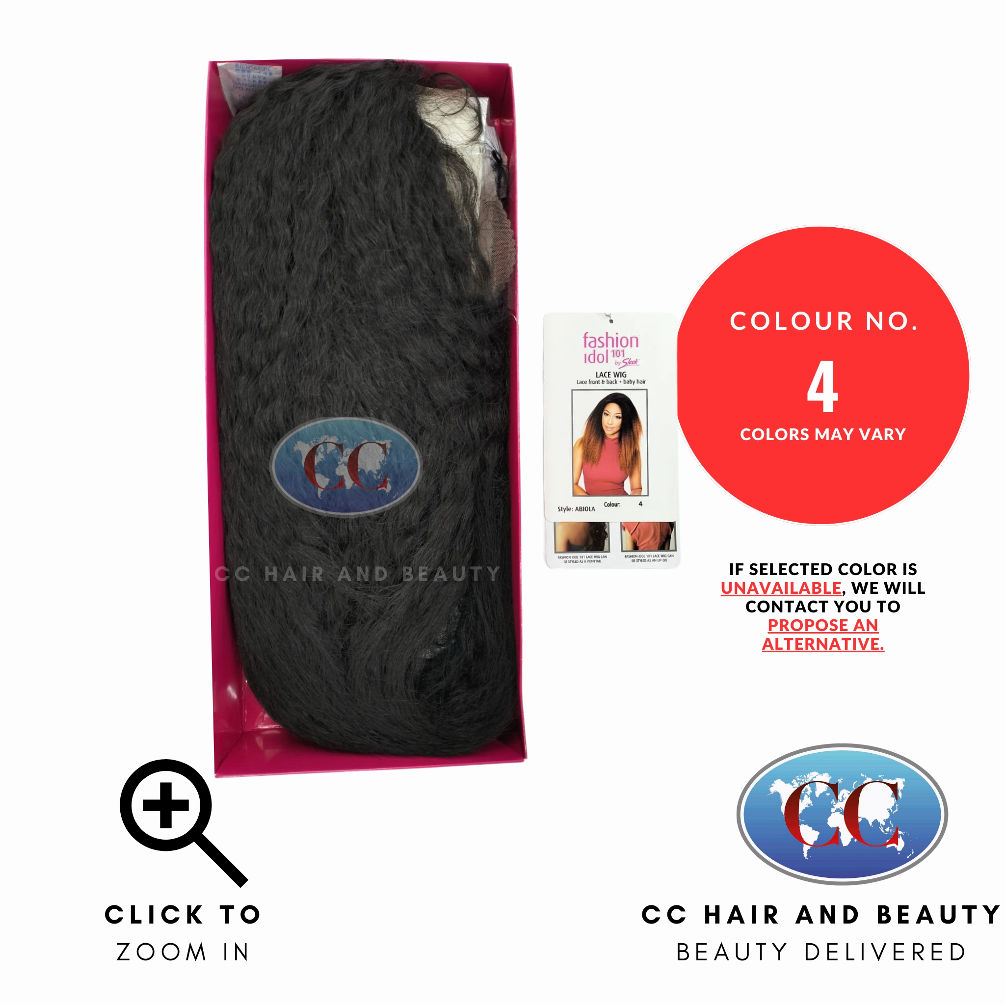 Sleek Fashion Idol Synthetic Hair Premium Wig - Abiola Wig