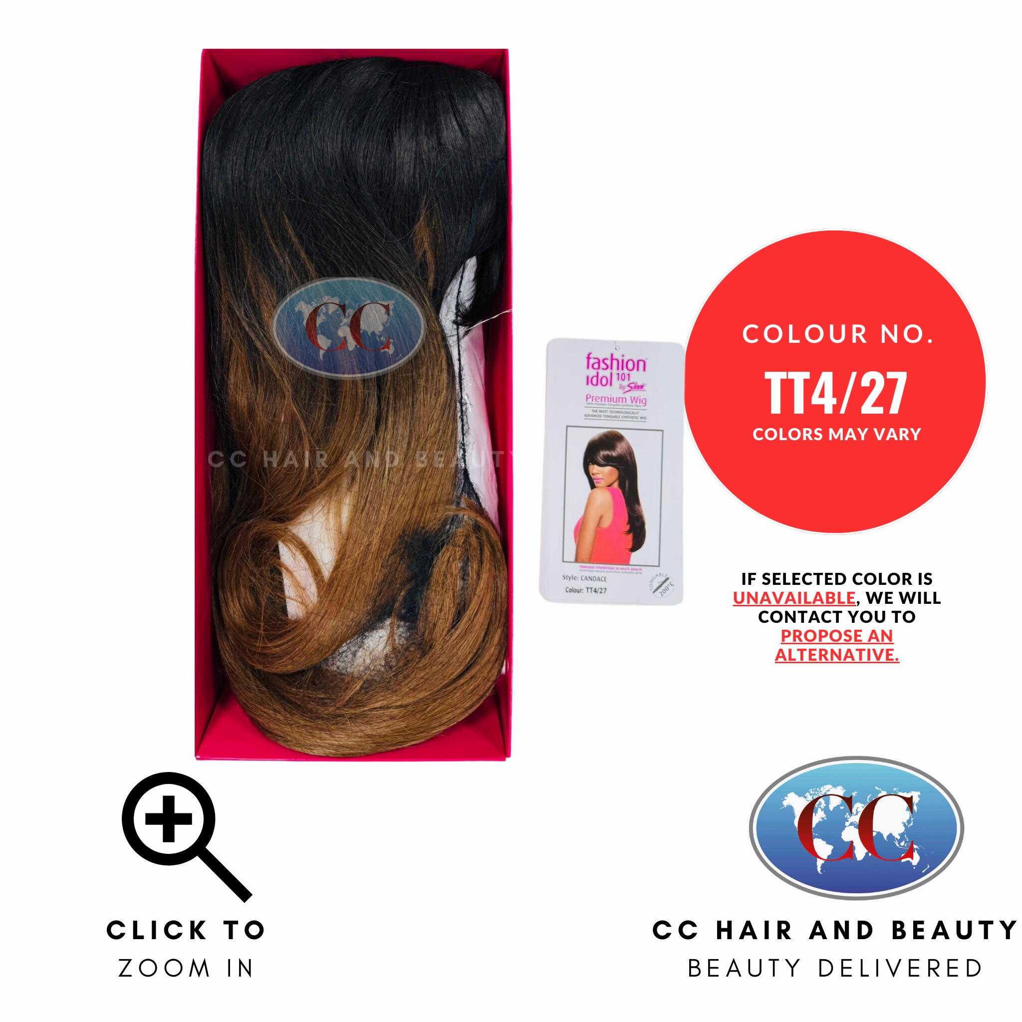 Sleek Fashion Idol Synthetic Premium Wig - Candace