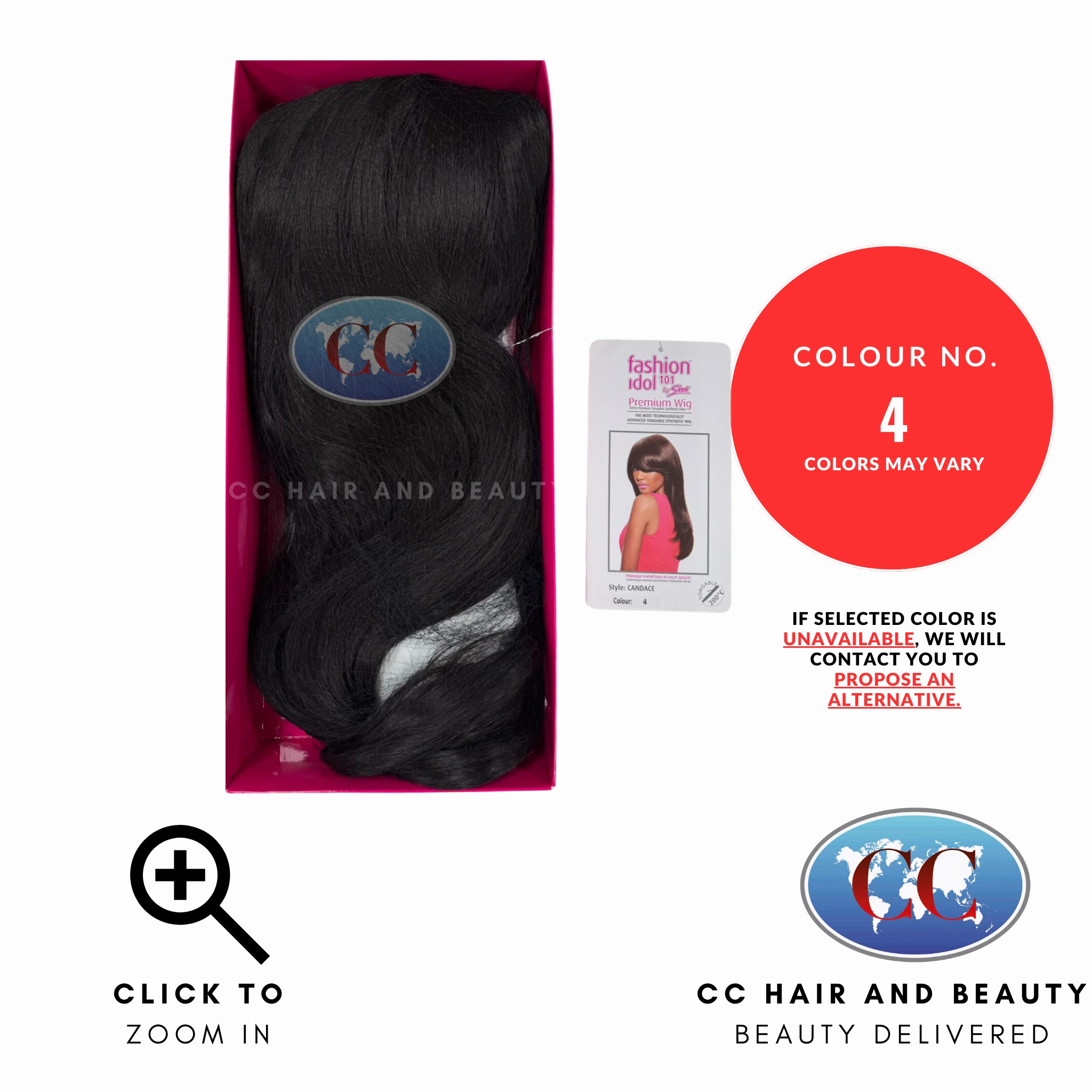 Sleek Fashion Idol Synthetic Premium Wig - Candace