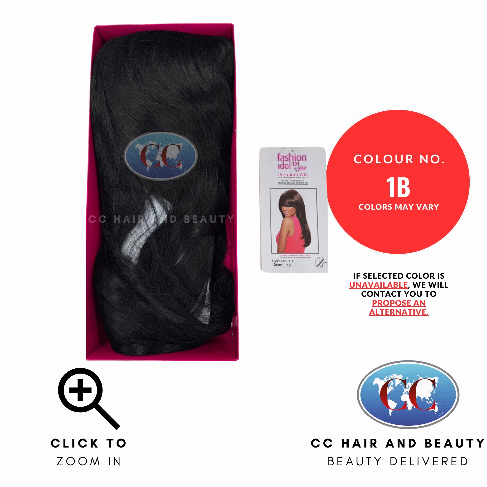 Sleek Fashion Idol Synthetic Premium Wig - Candace