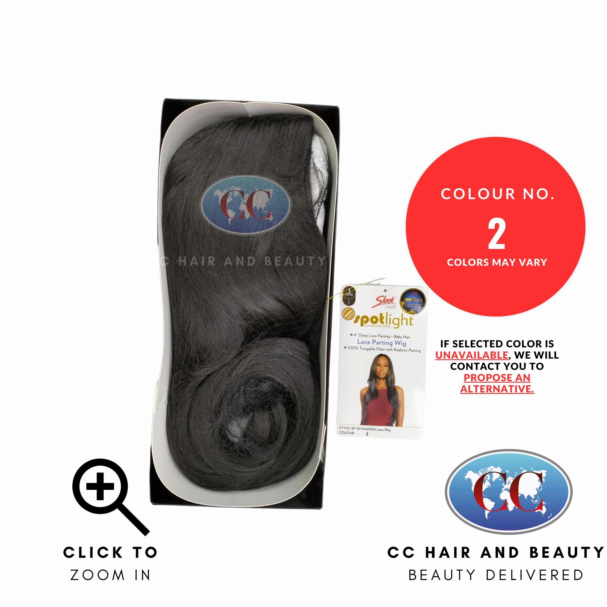 Sleek Hair Spotlight 100 % Syn Lace Wig - Ruby