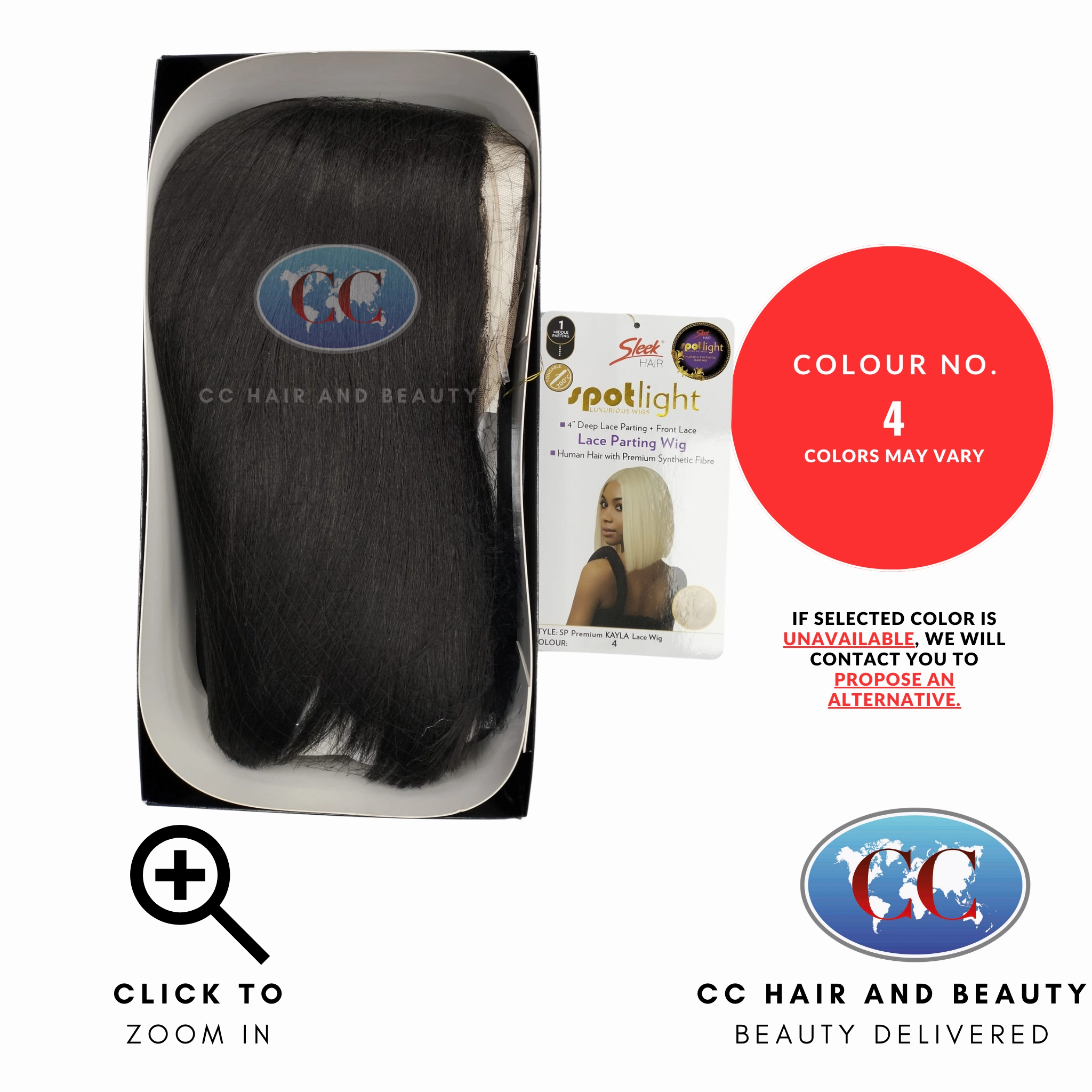 Sleek Human Hair Blended Wig- Kayla Wig