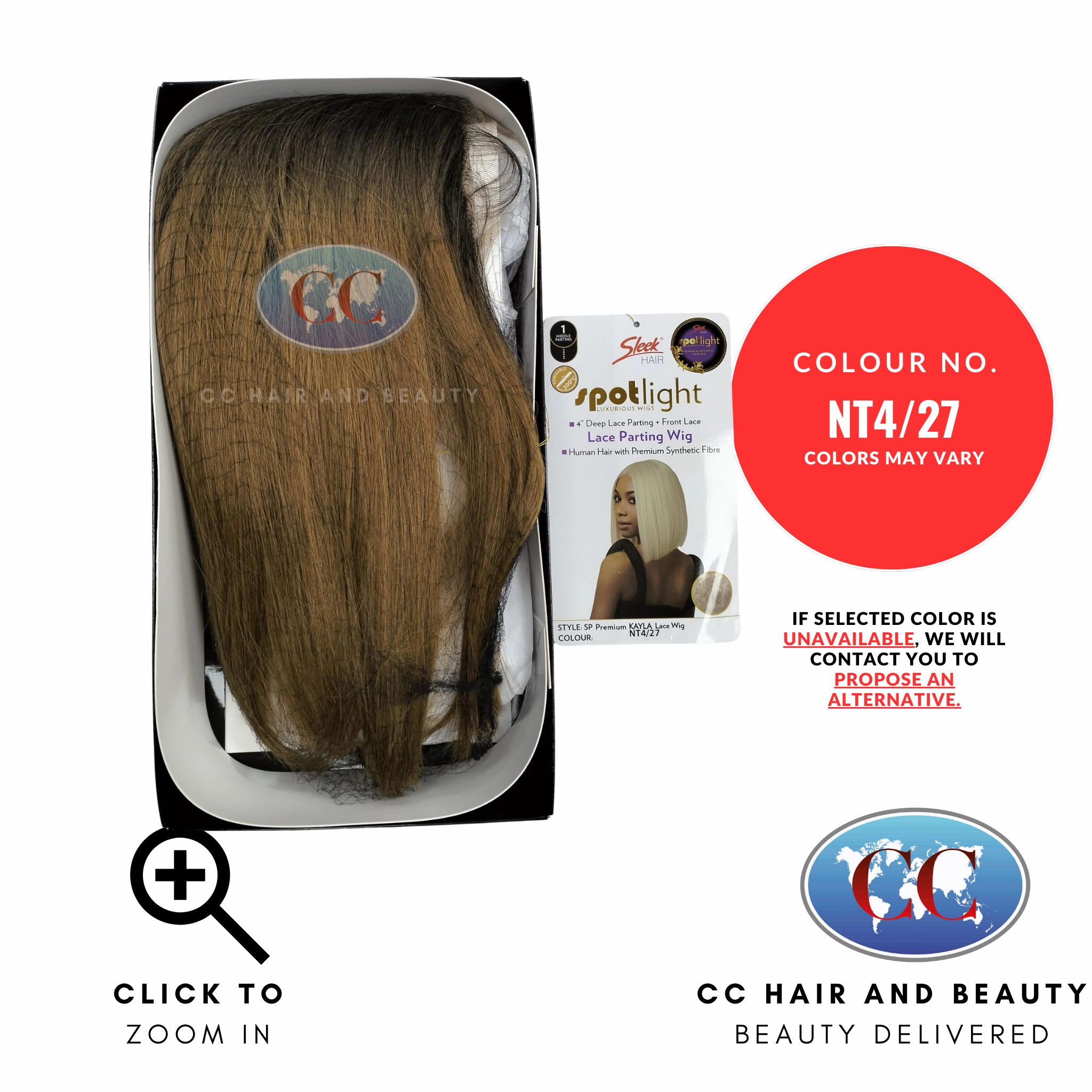 Sleek Human Hair Blended Wig- Kayla Wig