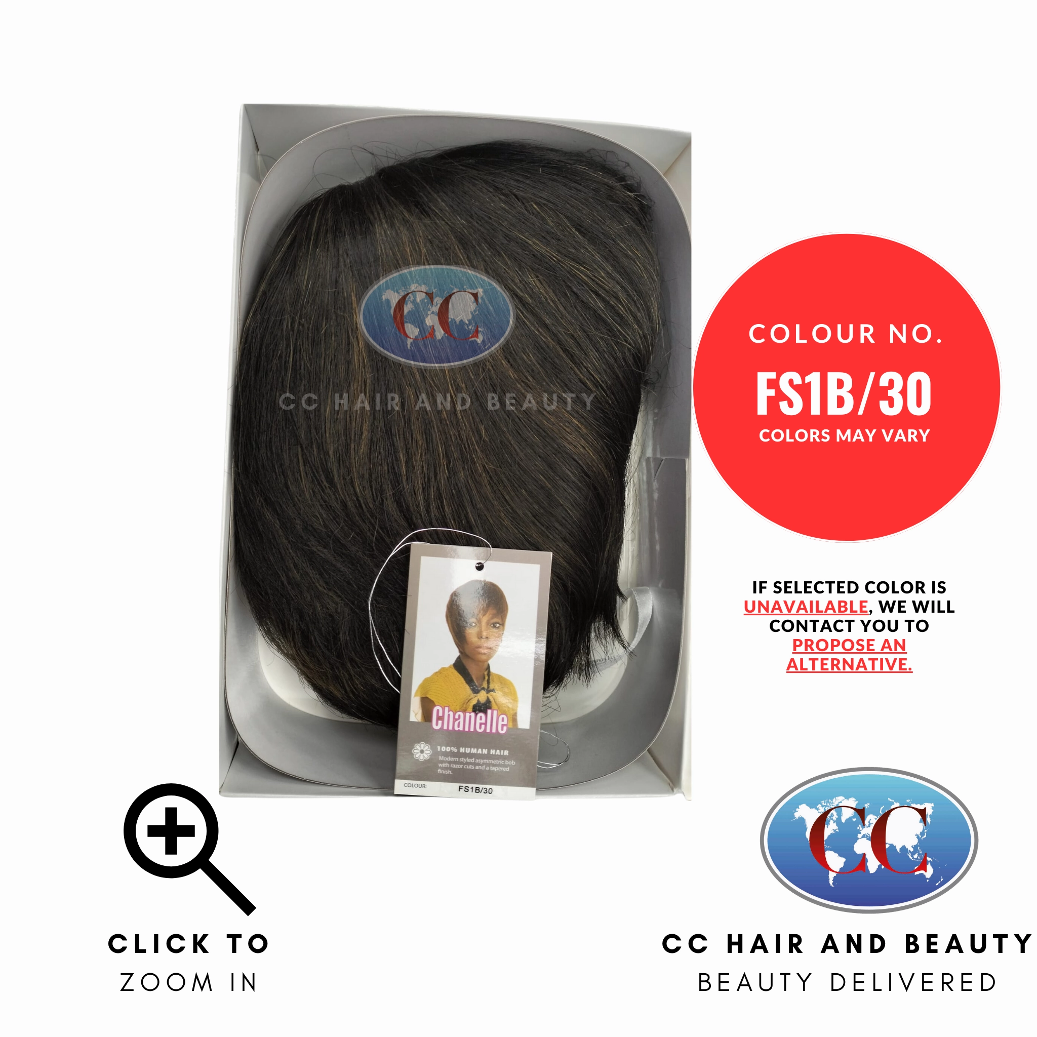 Sleek Human Hair Wig Fashion - Chanelle Wig