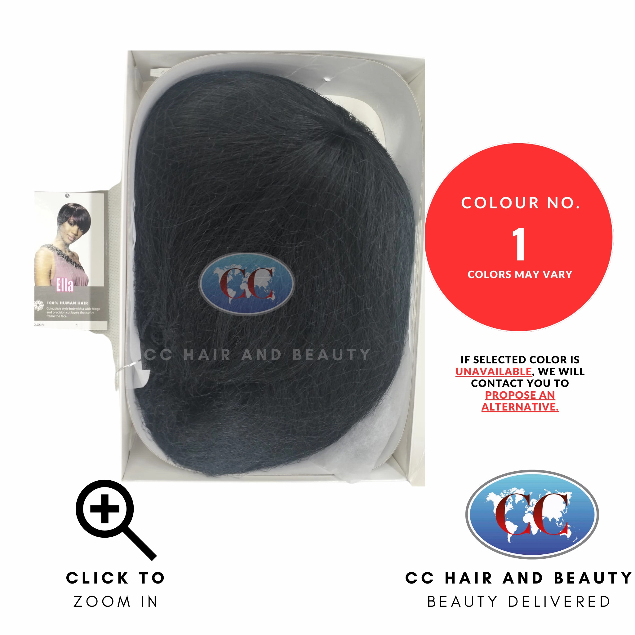 Sleek Human Hair Wig Fashion - Ella Wig