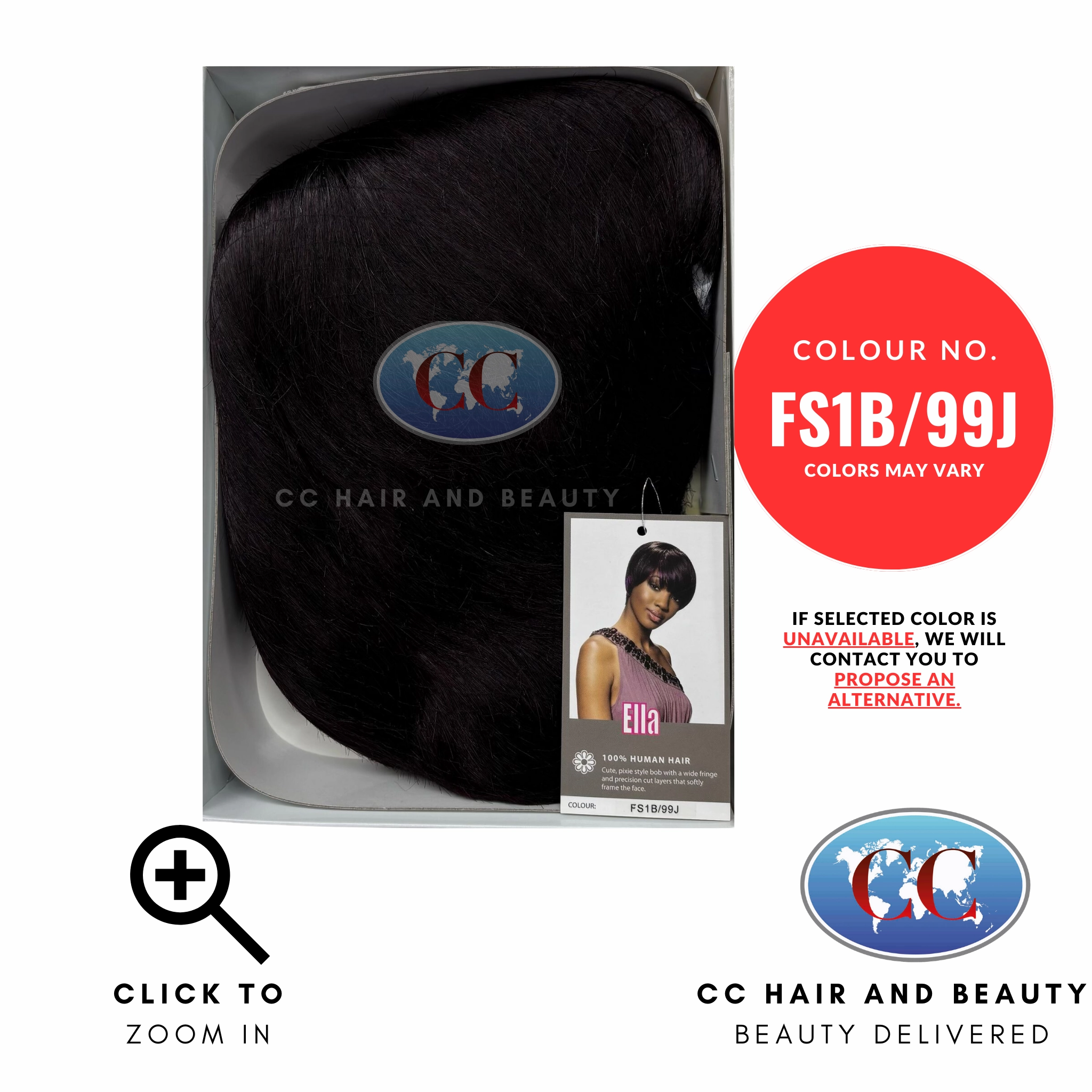 Sleek Human Hair Wig Fashion - Ella Wig