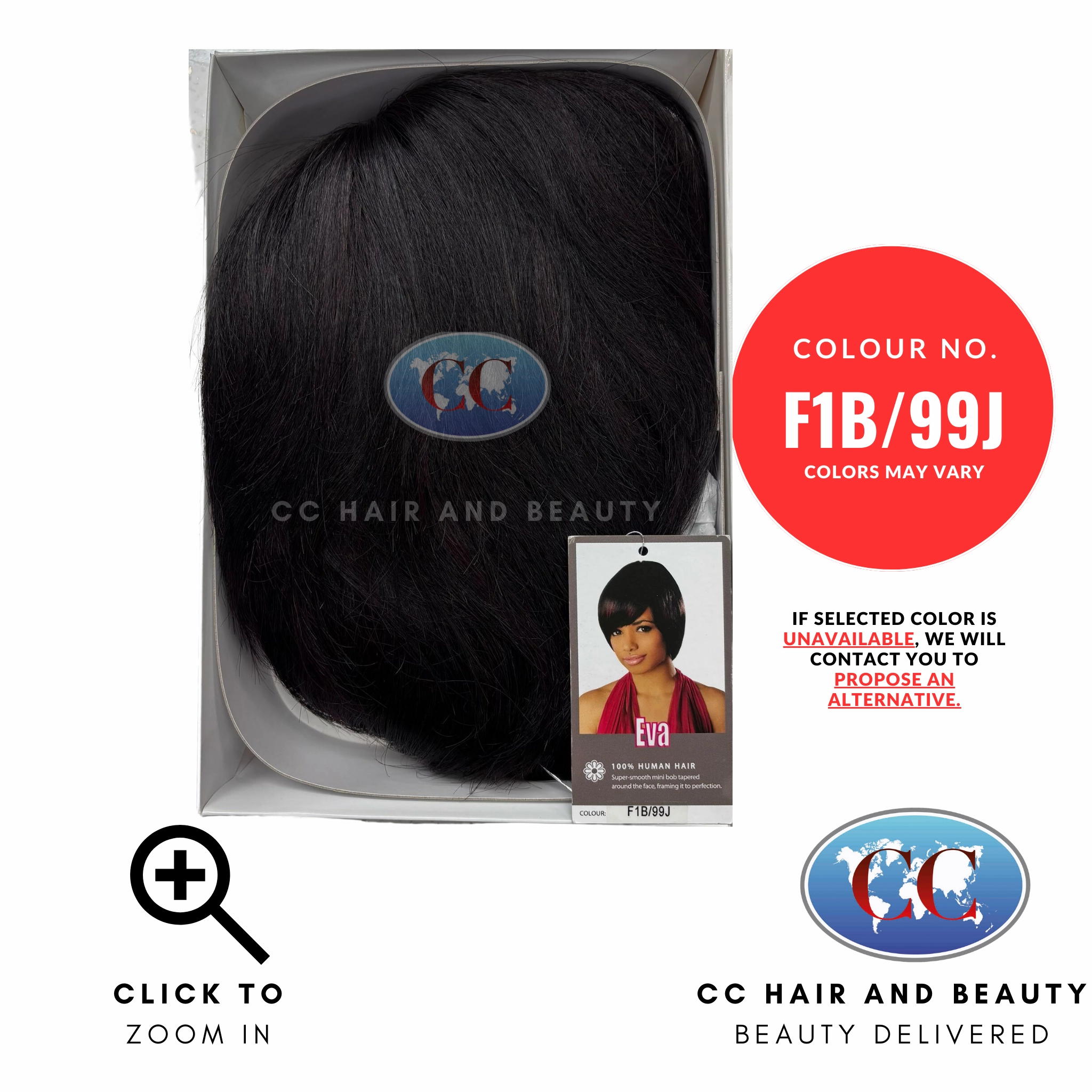 Sleek Human Hair Wig Fashion - Eva Wig