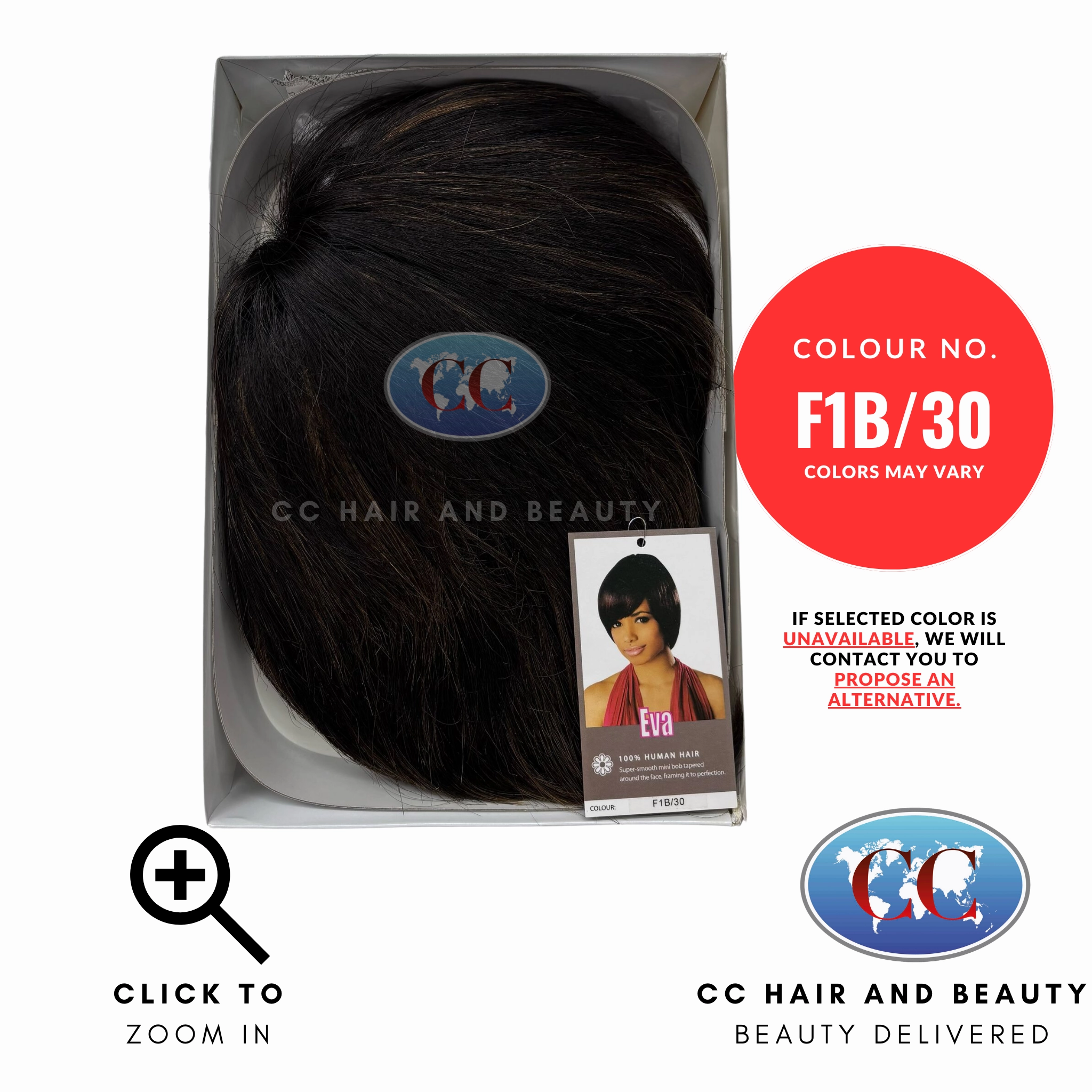 Sleek Human Hair Wig Fashion - Eva Wig