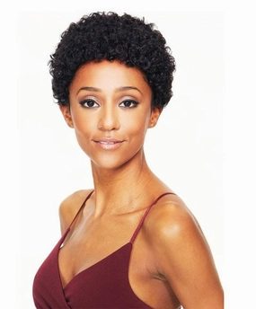 Sleek Human Hair Wig Fashion - Lupita Wig