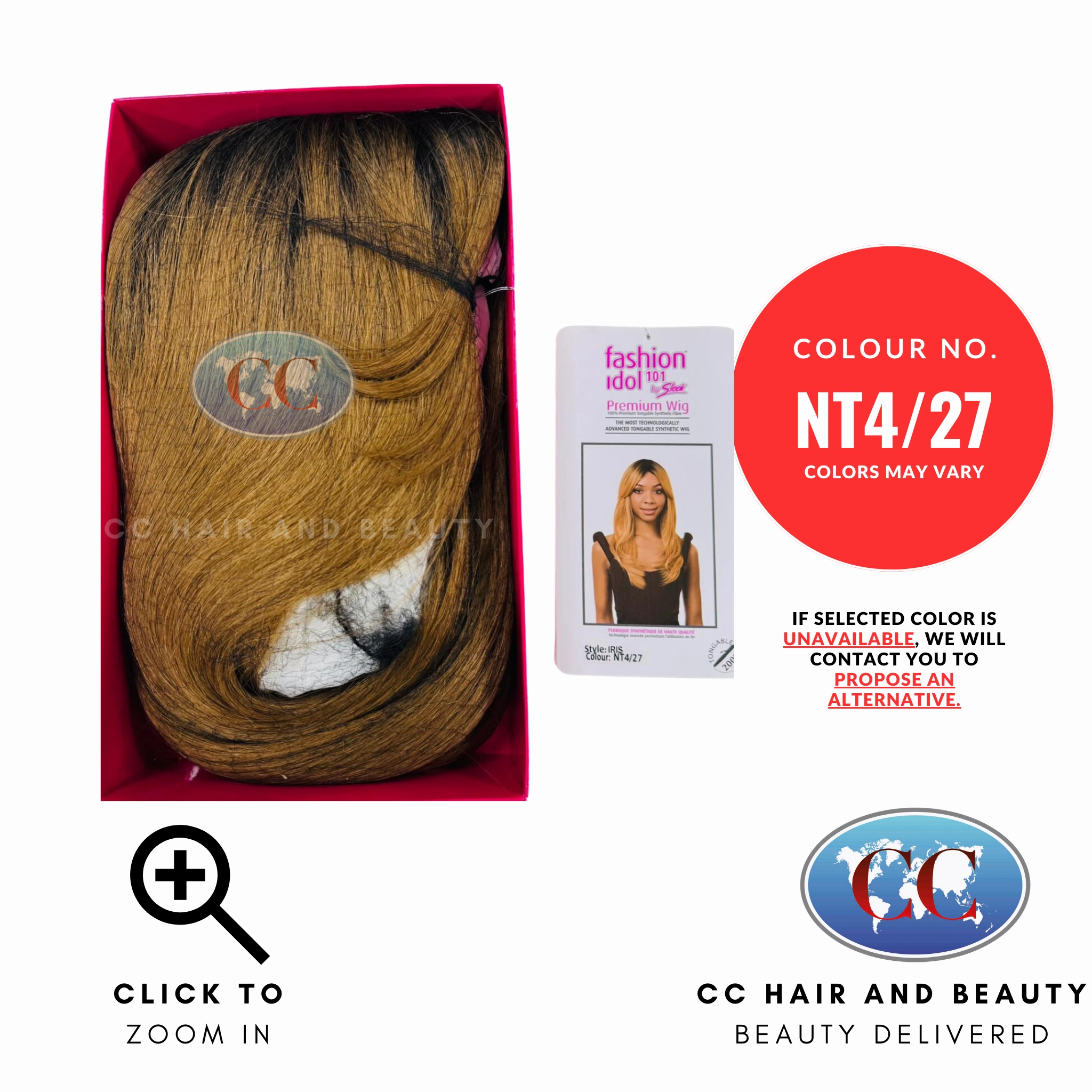 Sleek Premium Synthetic Wig - IRIS Wig