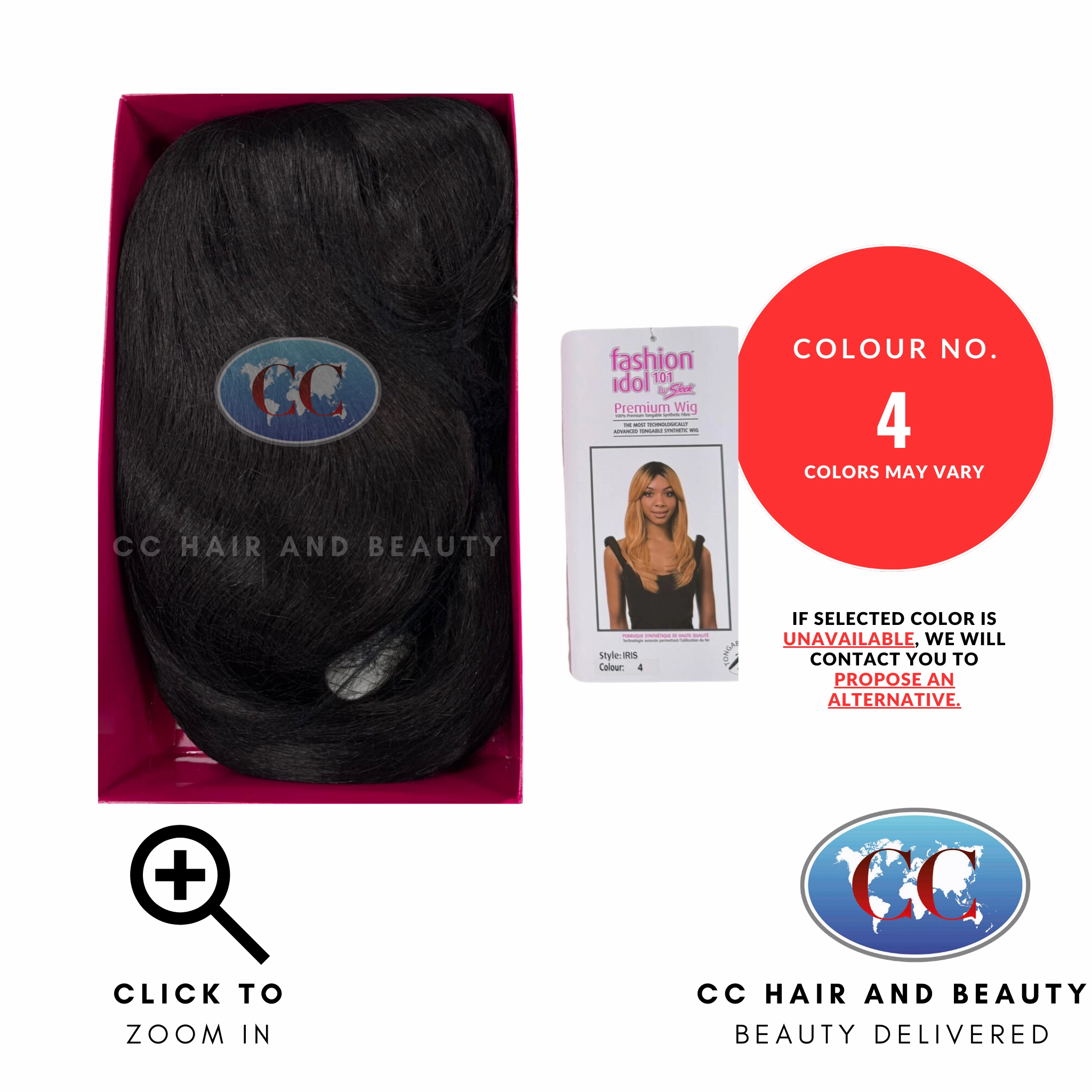 Sleek Premium Synthetic Wig - IRIS Wig