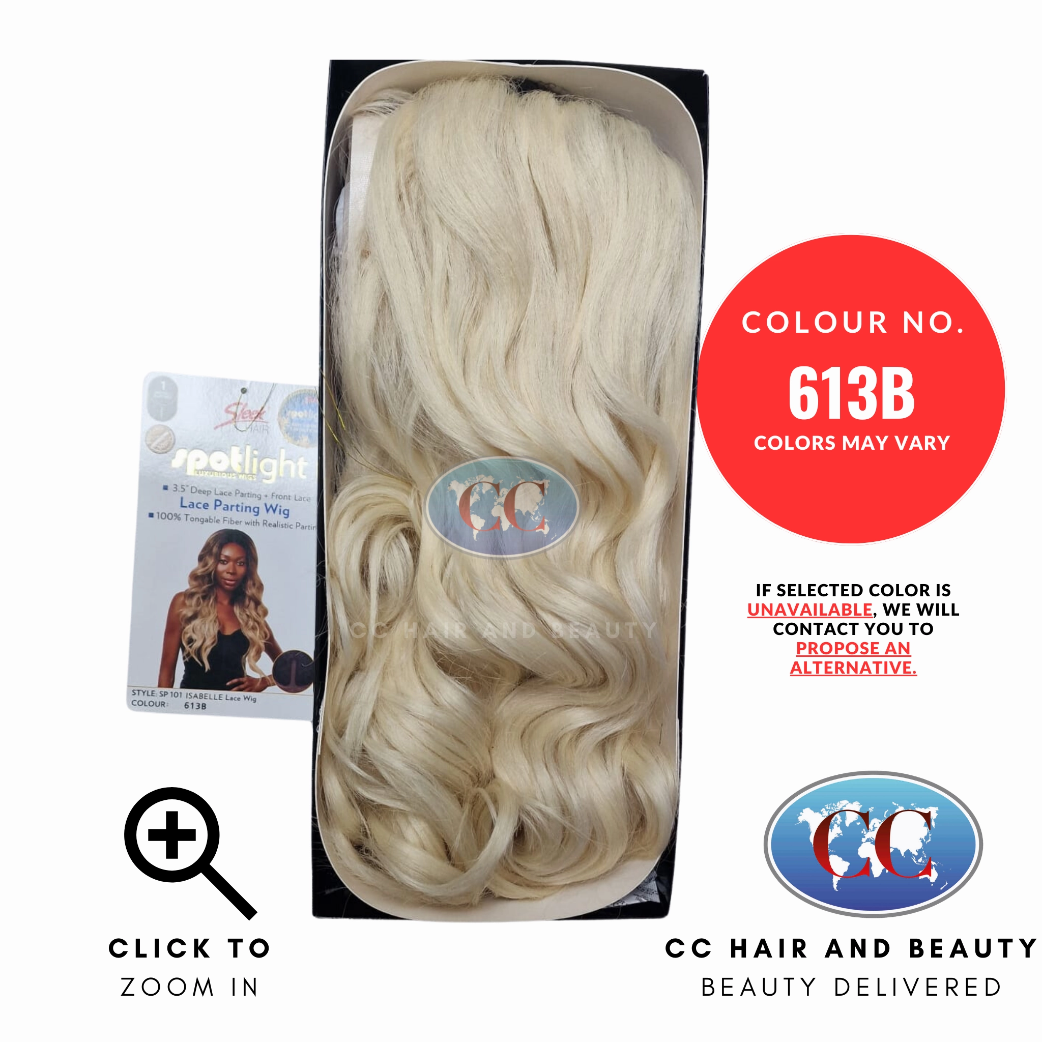 Sleek Spotlight Synthetic Lace Wig - Isabelle