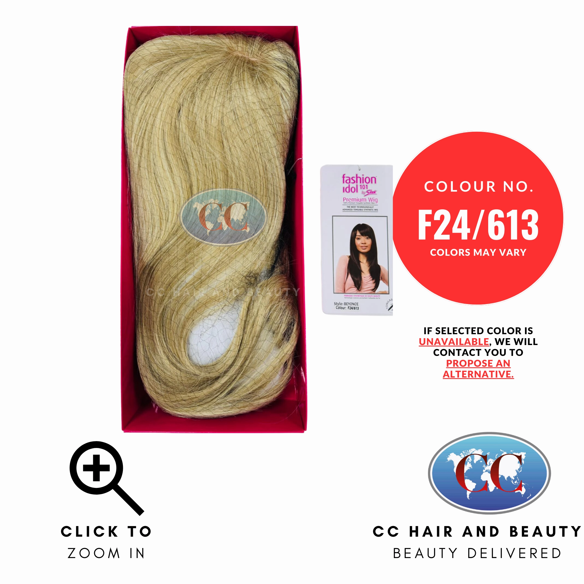 Sleek Synthetic Hair Wig Fashion - Beyonce
