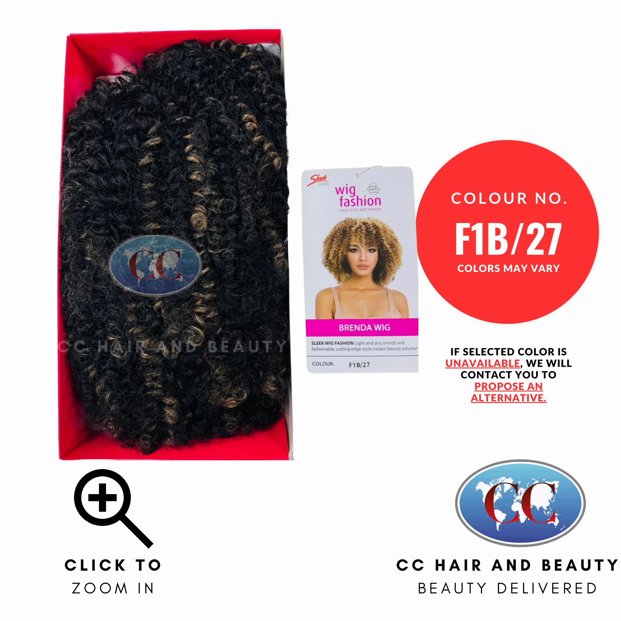 Sleek Synthetic Hair Wig Fashion - Brenda