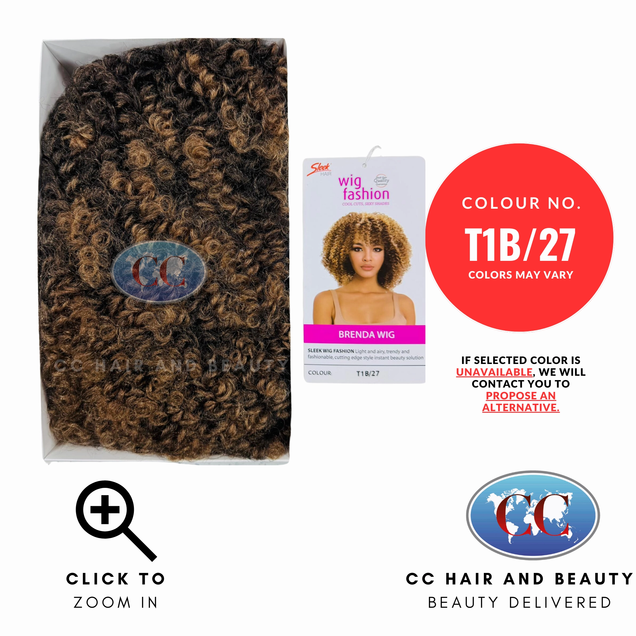 Sleek Synthetic Hair Wig Fashion - Brenda
