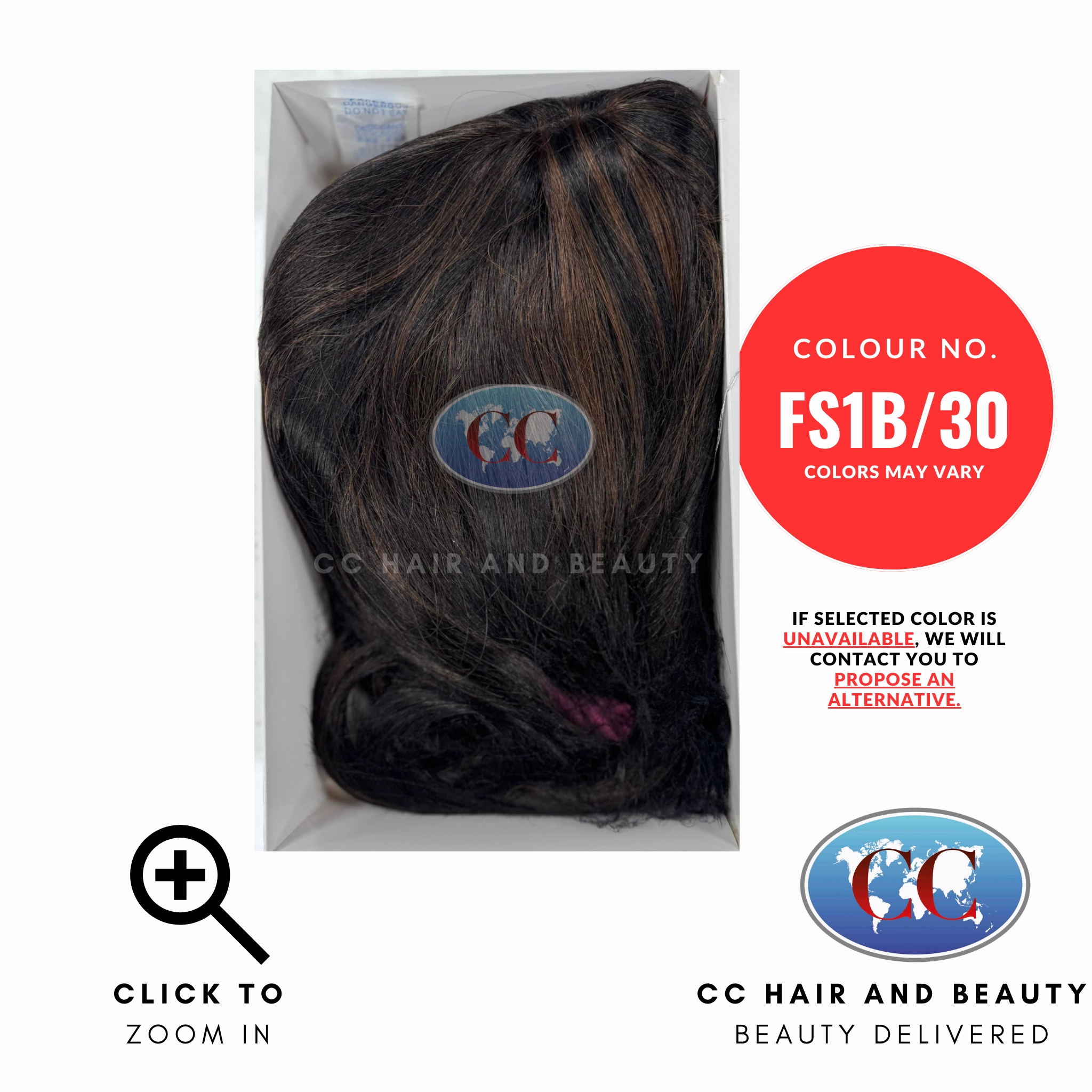 Sleek Synthetic Hair Wig Fashion - Naomi