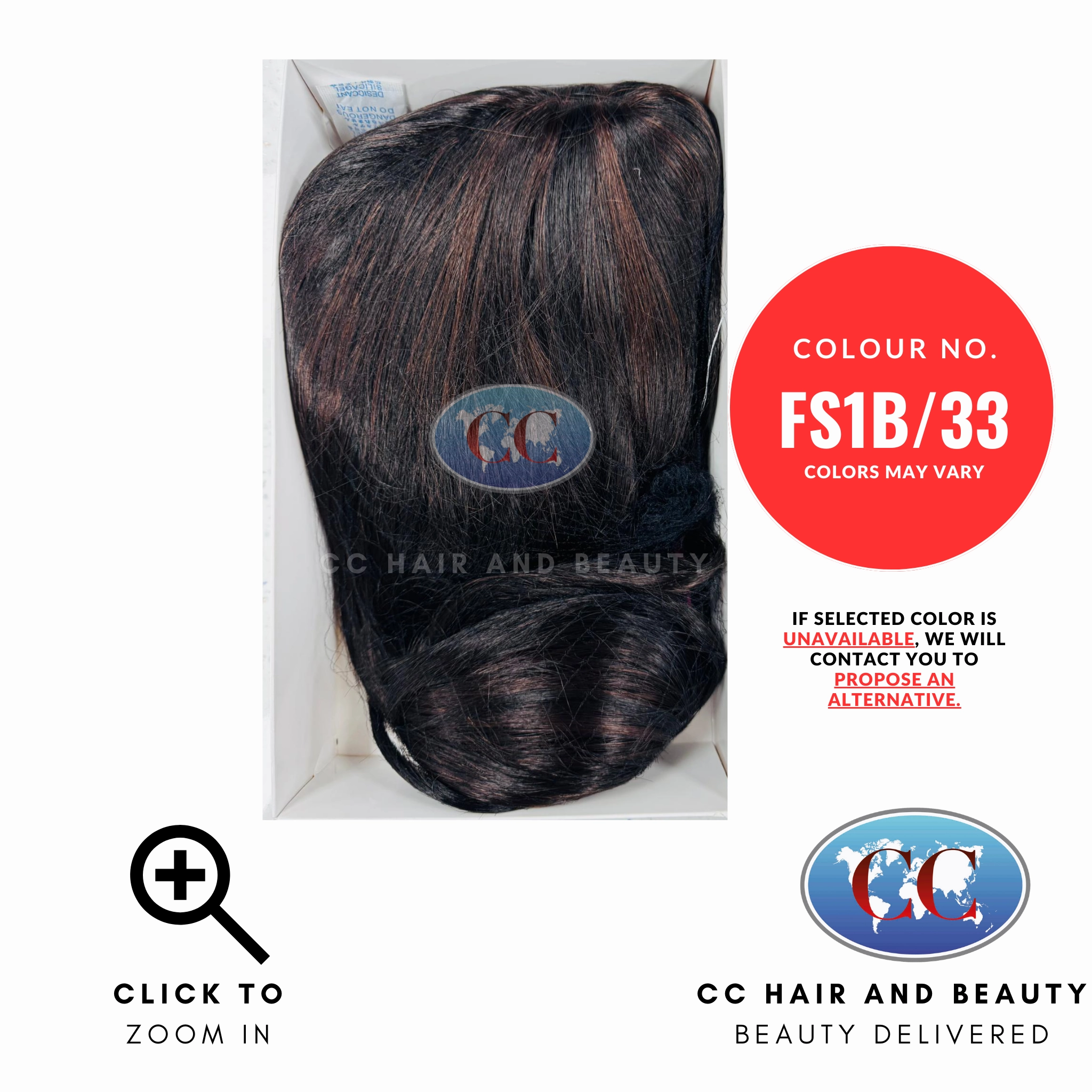 Sleek Synthetic Hair Wig Fashion - Naomi