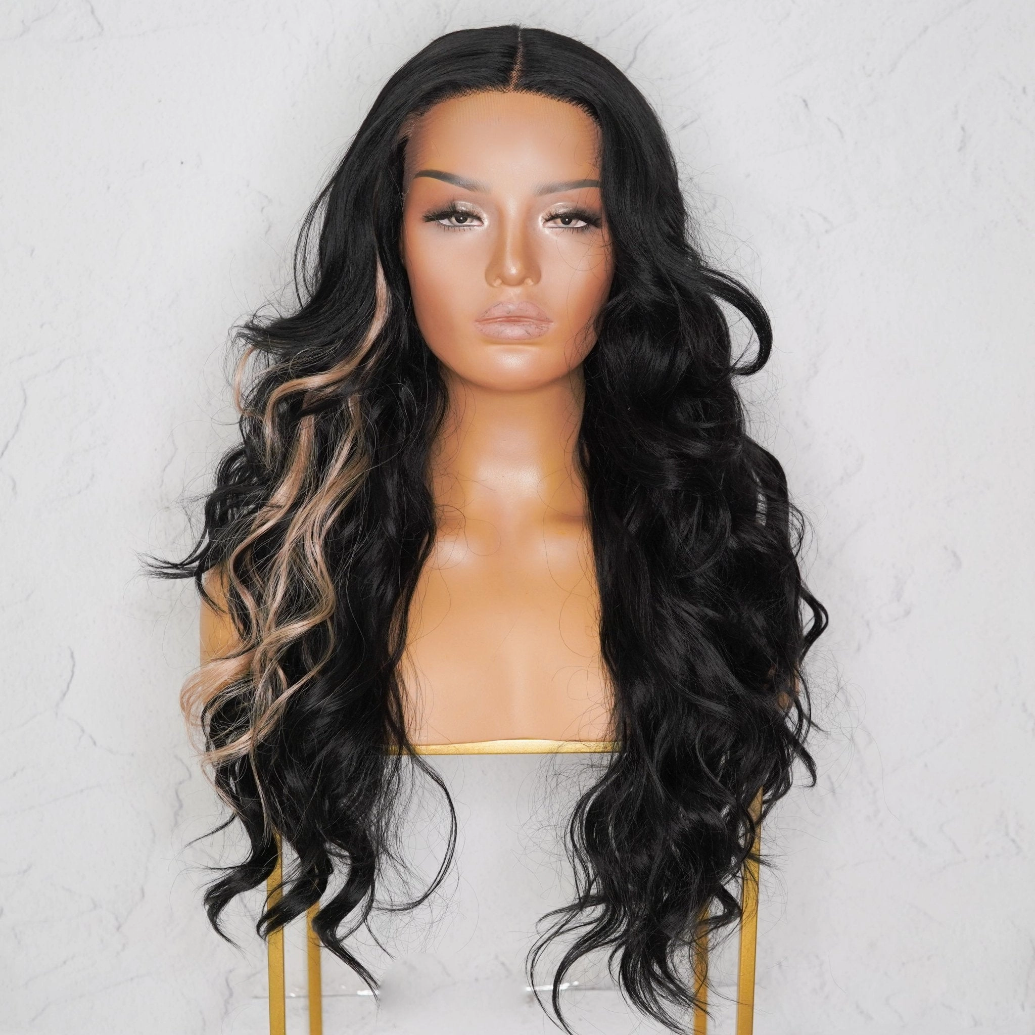 SPARROW Black Lace Front Wig