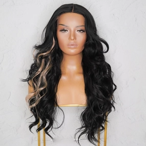 SPARROW Black Lace Front Wig