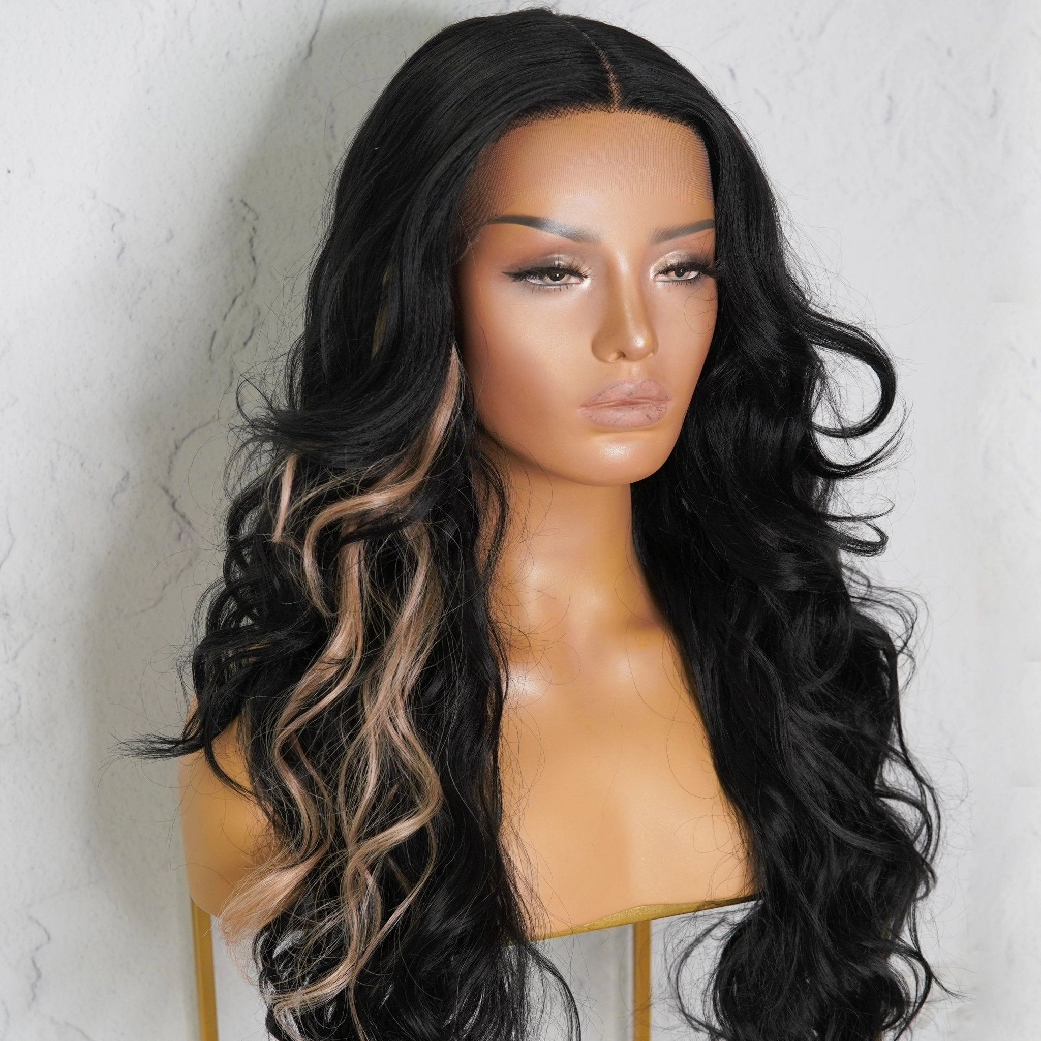 SPARROW Black Lace Front Wig