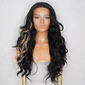 SPARROW Black Lace Front Wig