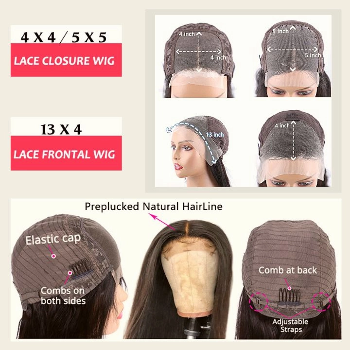 Straight Balayage HD Lace Front Wig Ash Blonde Colored Human Hair Wigs With Highlights