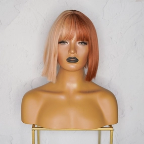 SUMMER Copper Fringe Wig