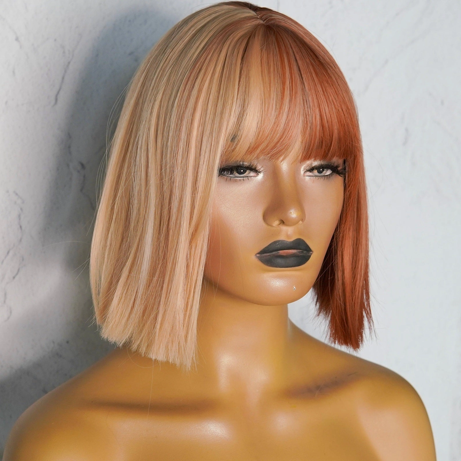 SUMMER Copper Fringe Wig