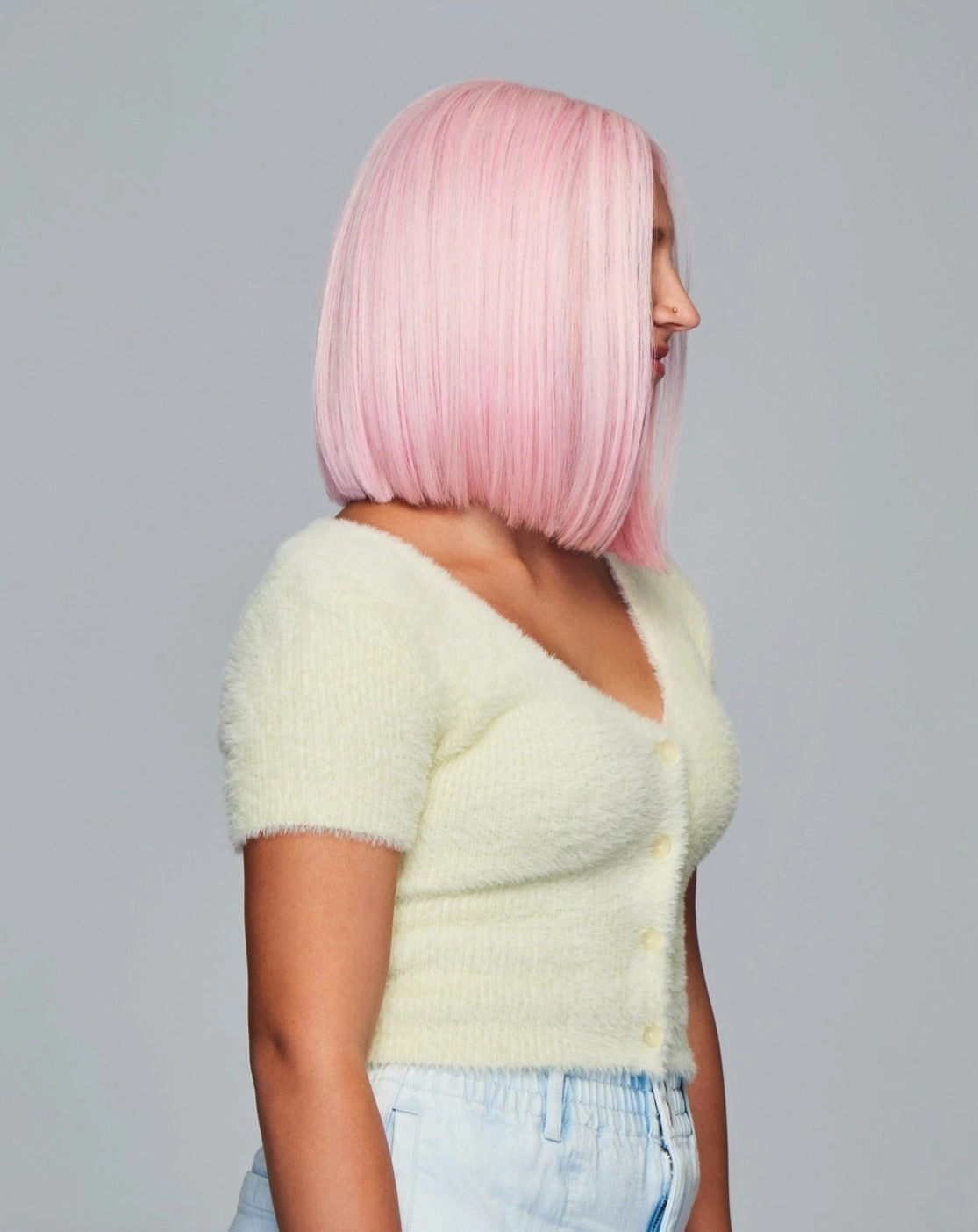 Sweetly Pink Children's Wig by Hairdo | Heat Friendly Synthetic Hair | Ultra Petite Cap
