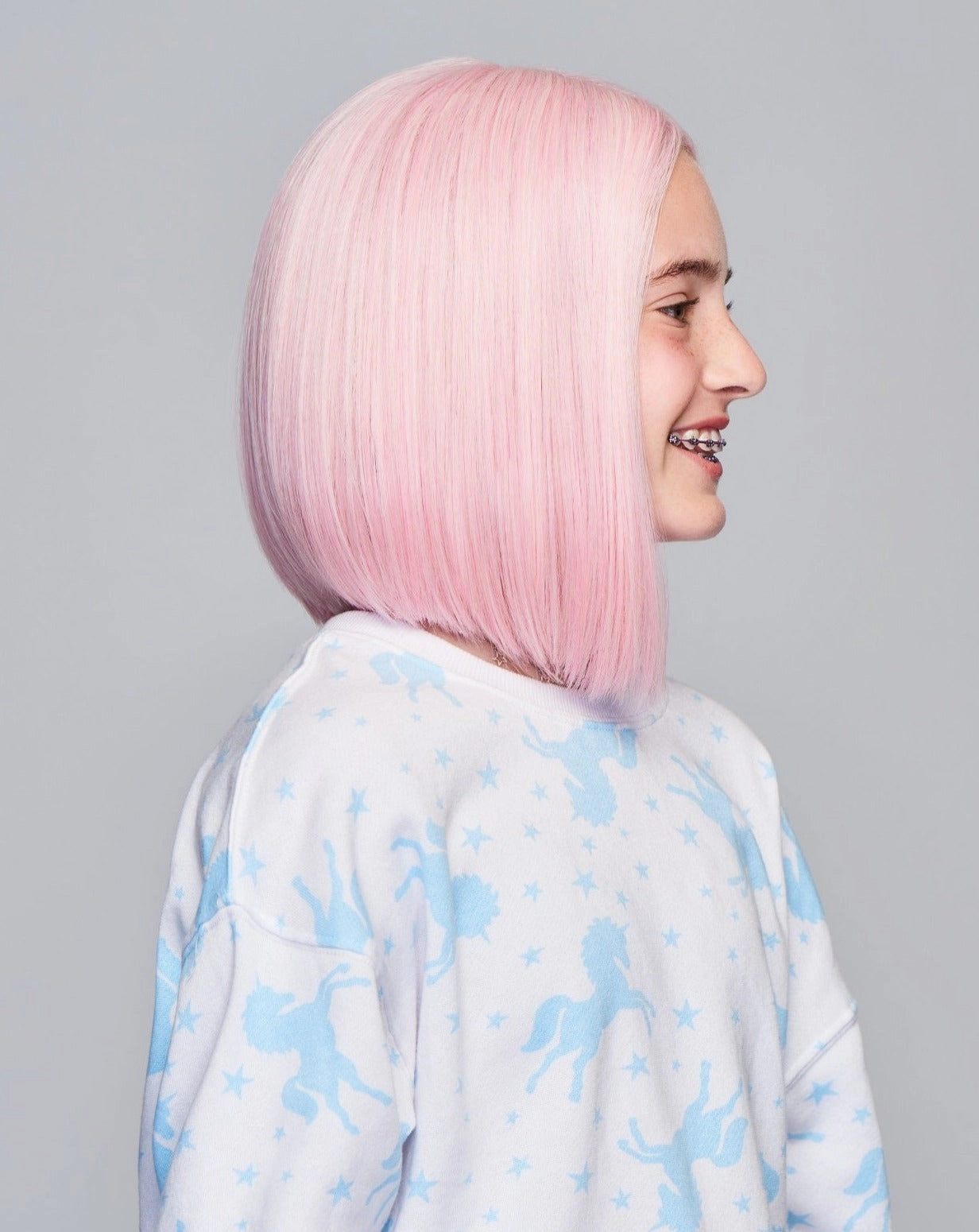 Sweetly Pink Children's Wig by Hairdo | Heat Friendly Synthetic Hair | Ultra Petite Cap