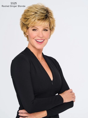 Swept Back Short Cut Wig by hairdo. | Heat Friendly Synthetic
