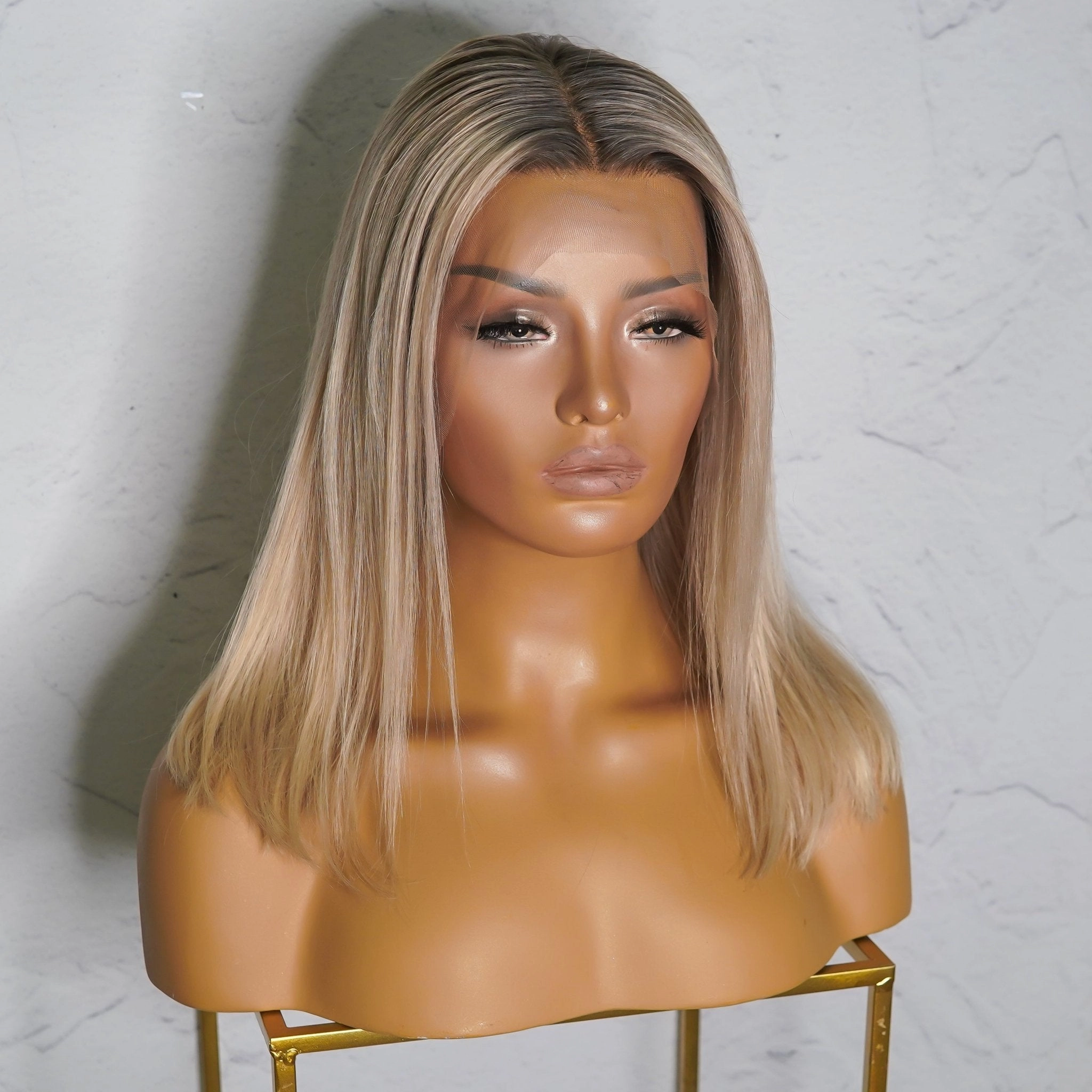 TAMMY Blonde Human Hair Lace Front Wig