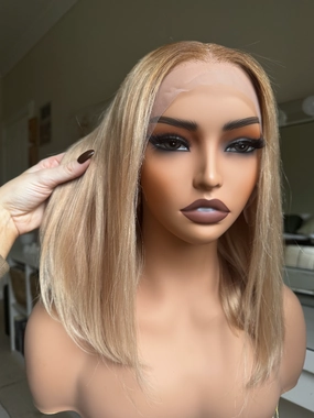 Tammy Blonde Human Hair Lace Front Wig **Ready To Ship**