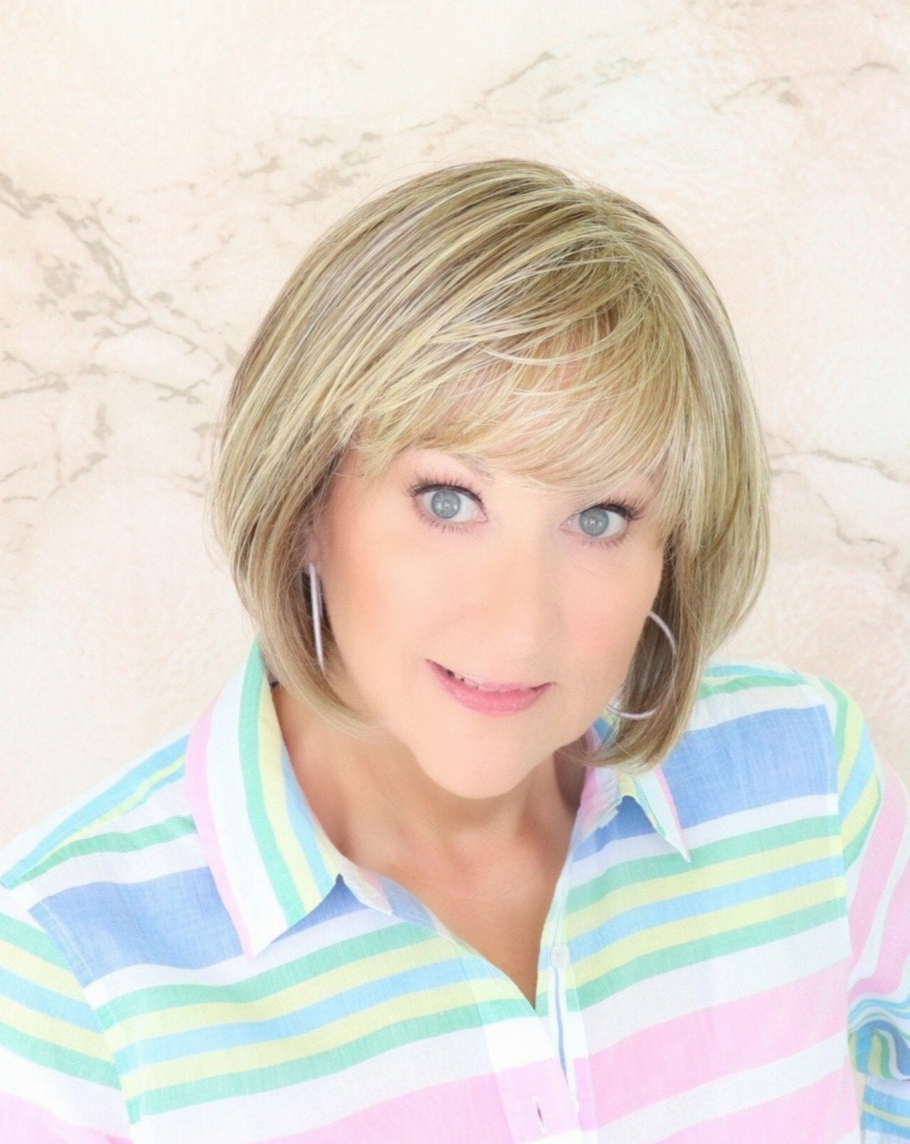 Tandi Wig by Envy | Human Hair/Heat Friendly Synthetic Blend Hair | Average Cap