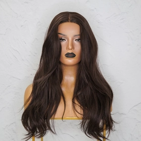 TARA Dark Brown Lace Front Wig