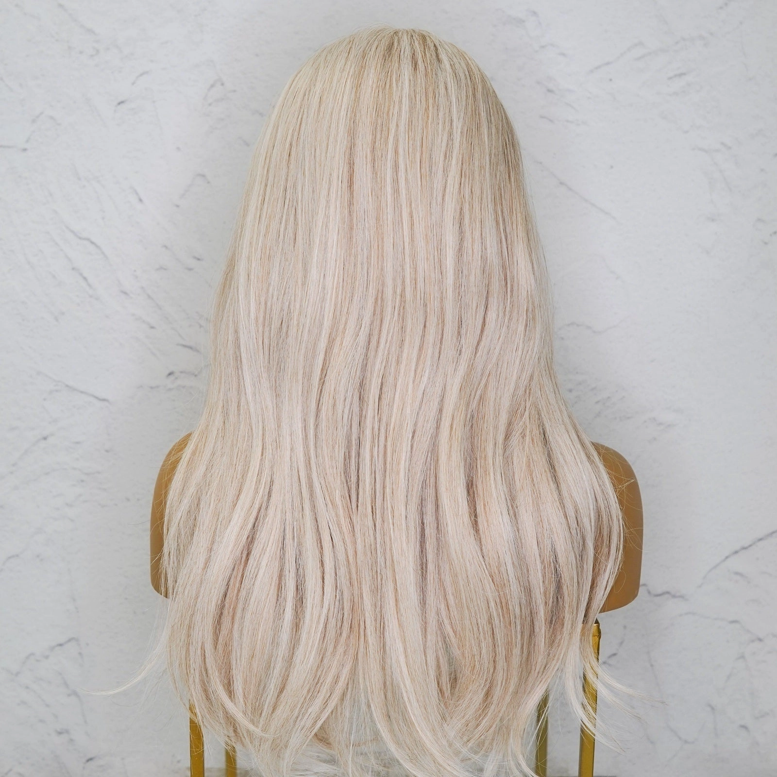TARA White Blonde Lace Front Wig