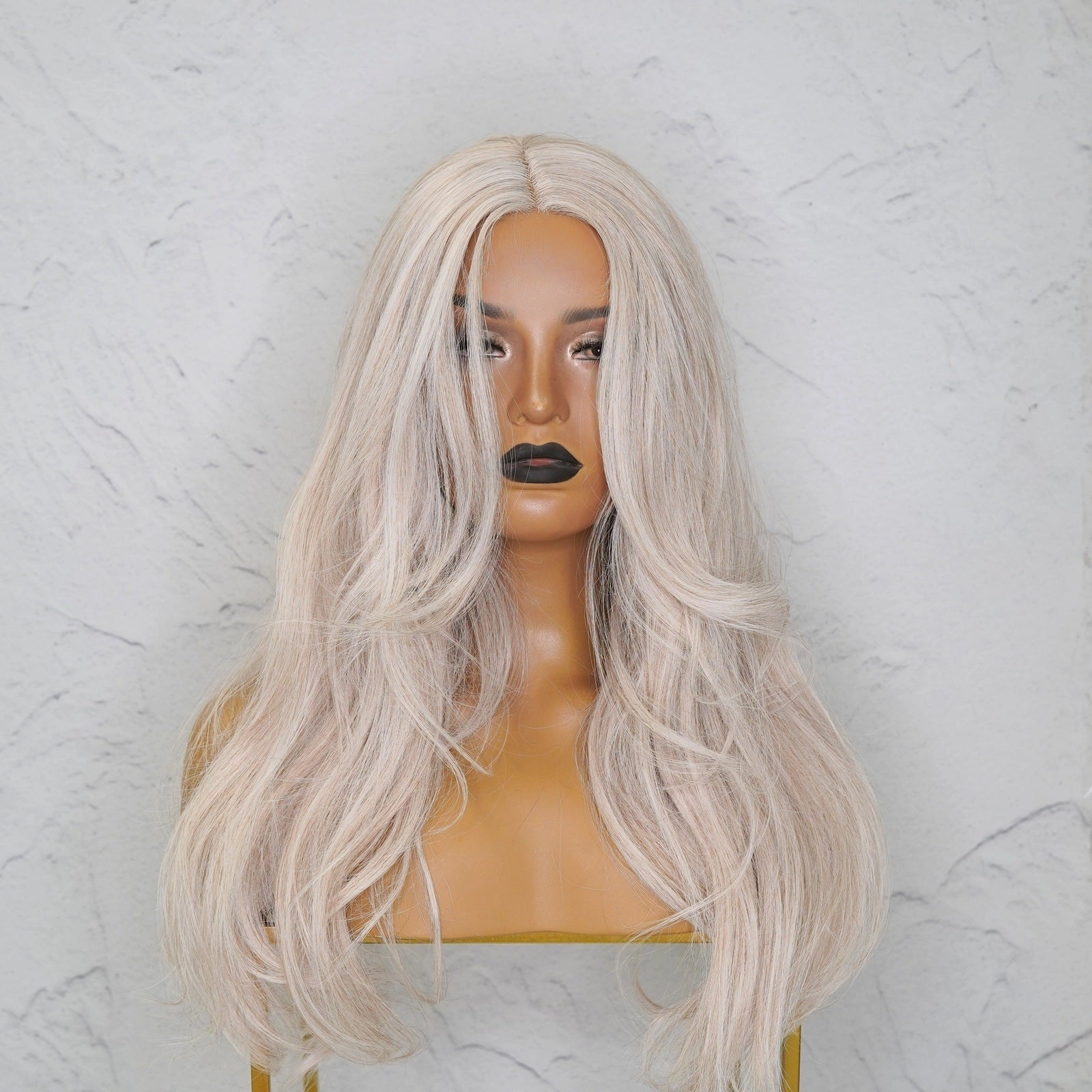 TARA White Blonde Lace Front Wig