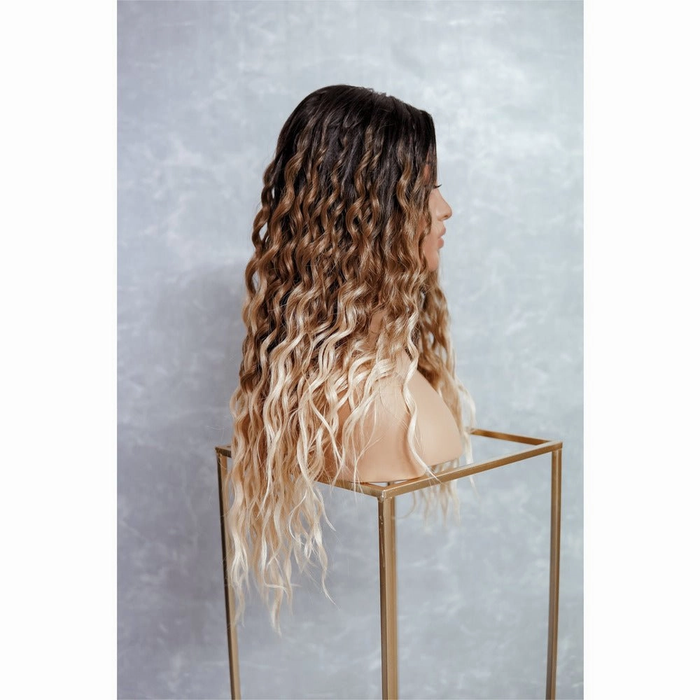 TEGAN Ombre Curly Lace Front Wig