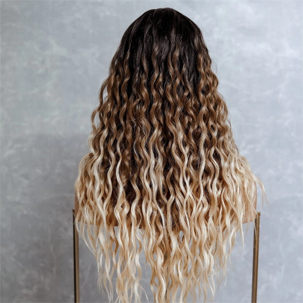 TEGAN Ombre Curly Lace Front Wig