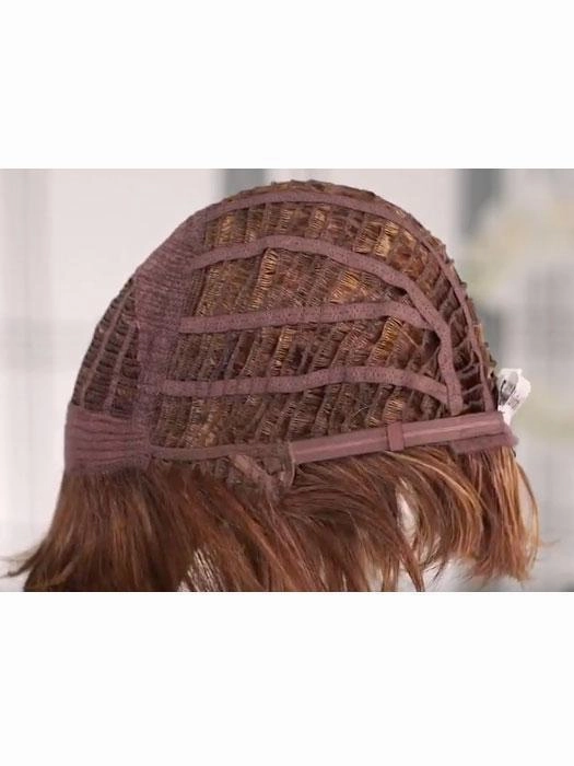 Textured Fringe Bob | HF Synthetic Wig (Basic Cap)